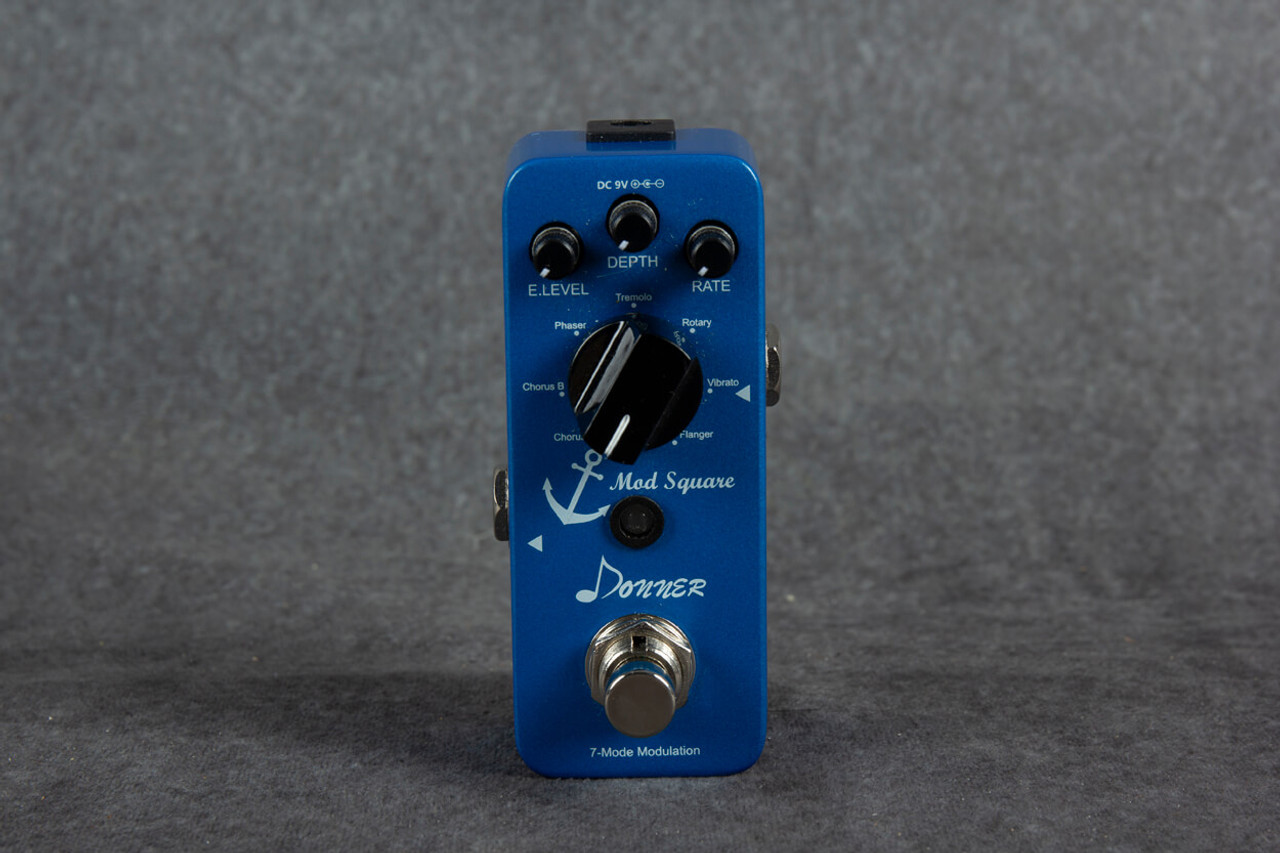 Donner Mod Square Modulation Pedal 2nd Hand Rich Tone Music