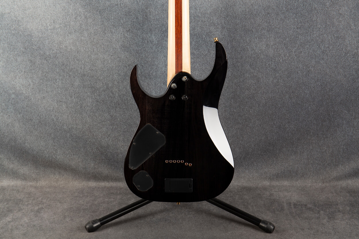 Ibanez Iron Label RGIX27FEQM-TG Transparent Grey 2nd Hand | Rich