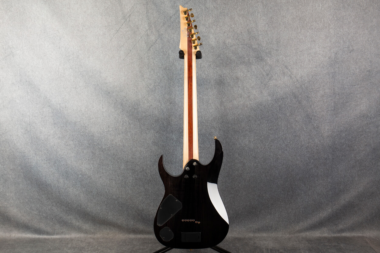 Ibanez Iron Label RGIX27FEQM-TG Transparent Grey 2nd Hand | Rich