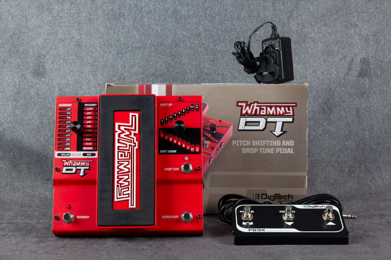 DigiTech Whammy DT ＆ DigiTech FS3X Digitech Whammy DT Pedal Pitch Shifting Guitar Effect Pedal