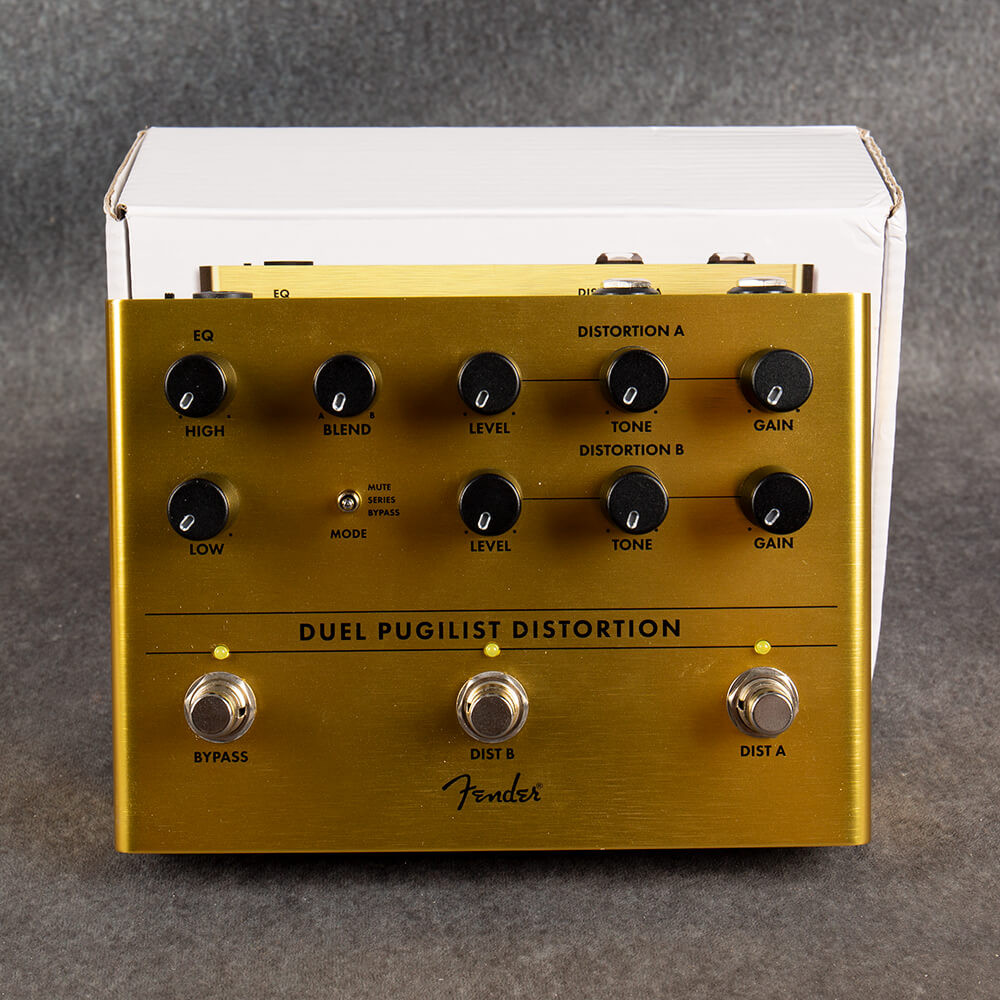Fender PUGILIST DISTORTION ゴールド Gold Comp