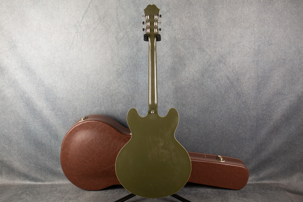 Epiphone Casino Worn Olive Drab 美品 Epiphone Casino, Worn Olive Drab – A Strings