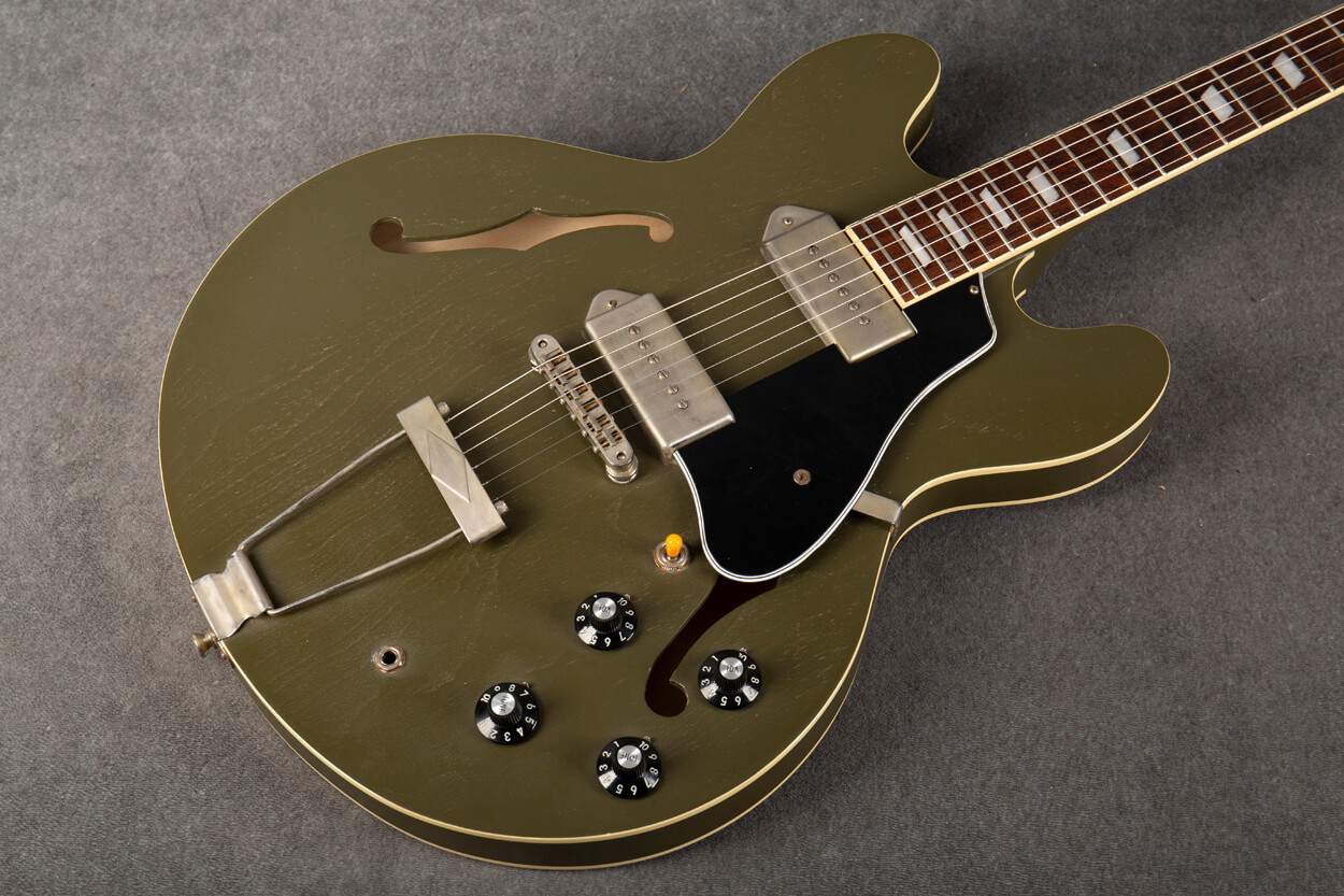 Epiphone Casino Worn Olive Drab 2nd Hand | Rich Tone Music