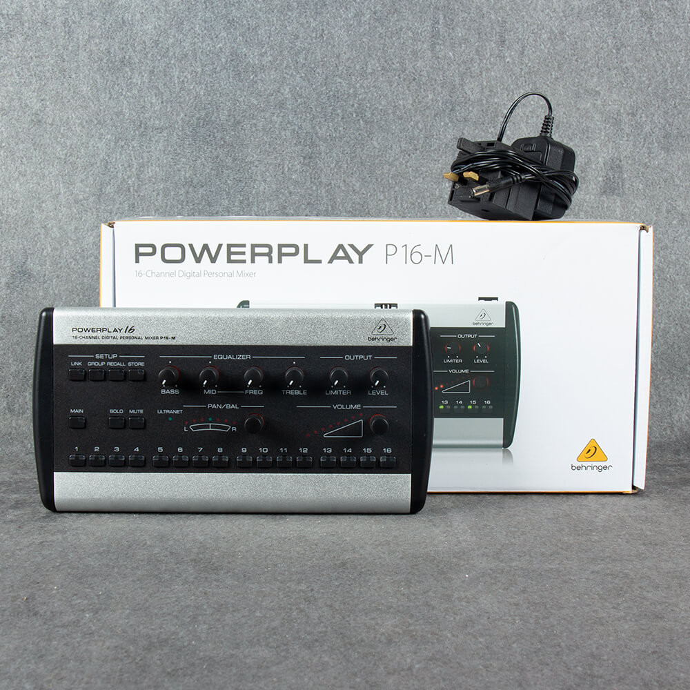 【中古】BEHRINGER パーソナルミキサー POWERPLAY P16-M Behringer POWERPLAY P16-M 16 Channel Digital Personal Mixer