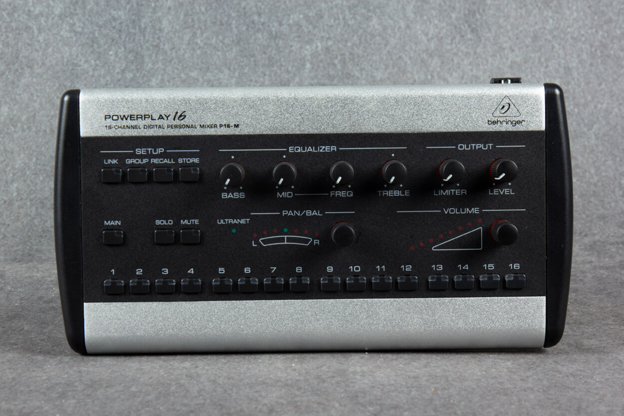 Behringer P16-M 16-Channel Digital Personal Mixer 2nd Hand | Rich
