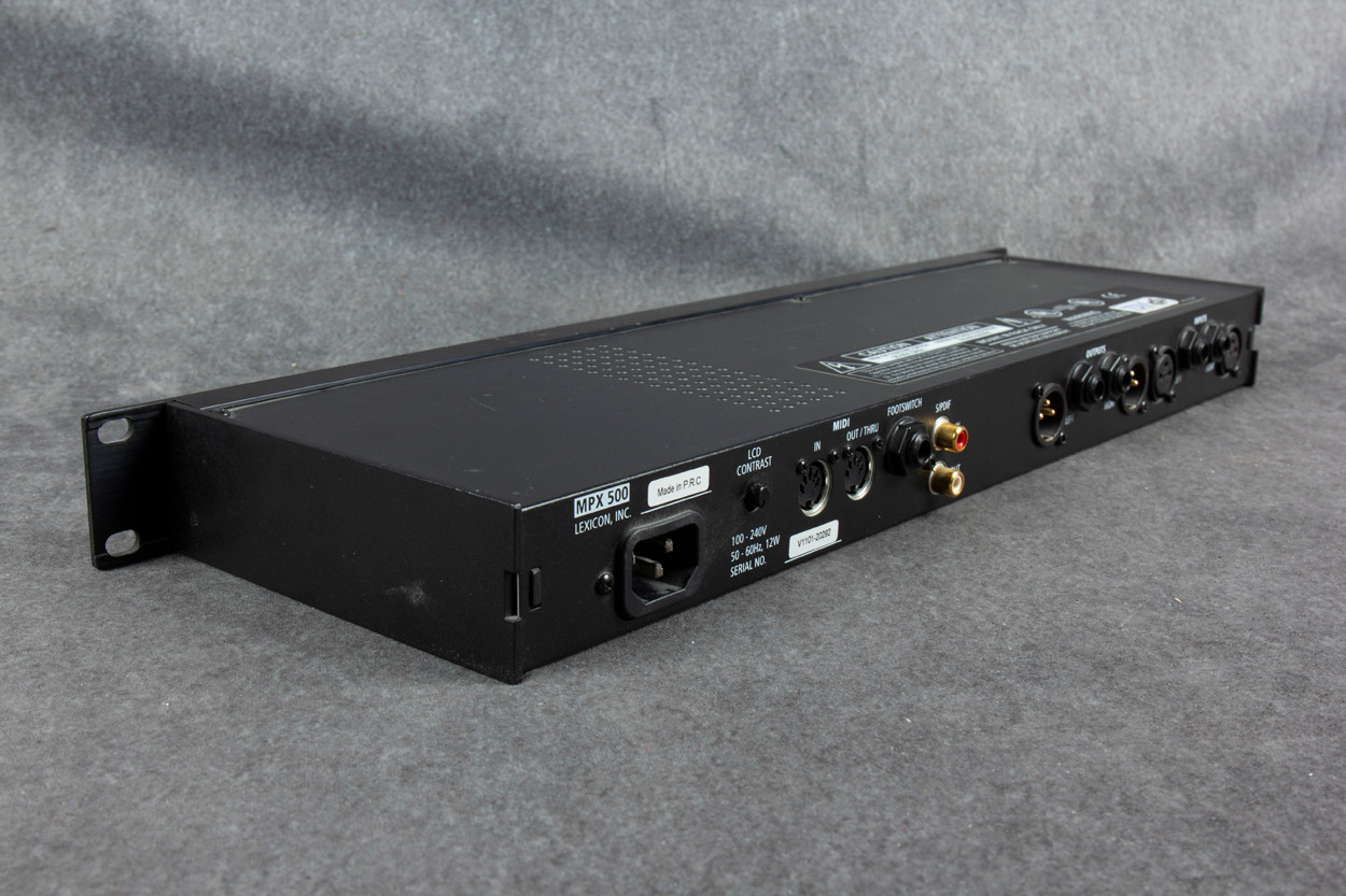 Lexicon MPX 500 24-Bit Dual Channel Processor 2nd Hand | Rich Tone