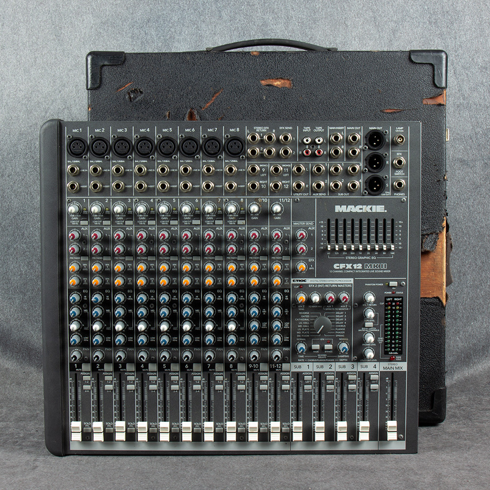 Mackie CFX12 MkII 12-Channel Mixing Desk 2nd Hand | Rich Tone Music