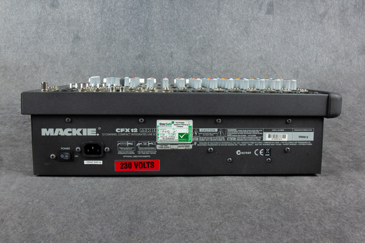 Mackie CFX12 MkII 12-Channel Mixing Desk 2nd Hand | Rich Tone Music