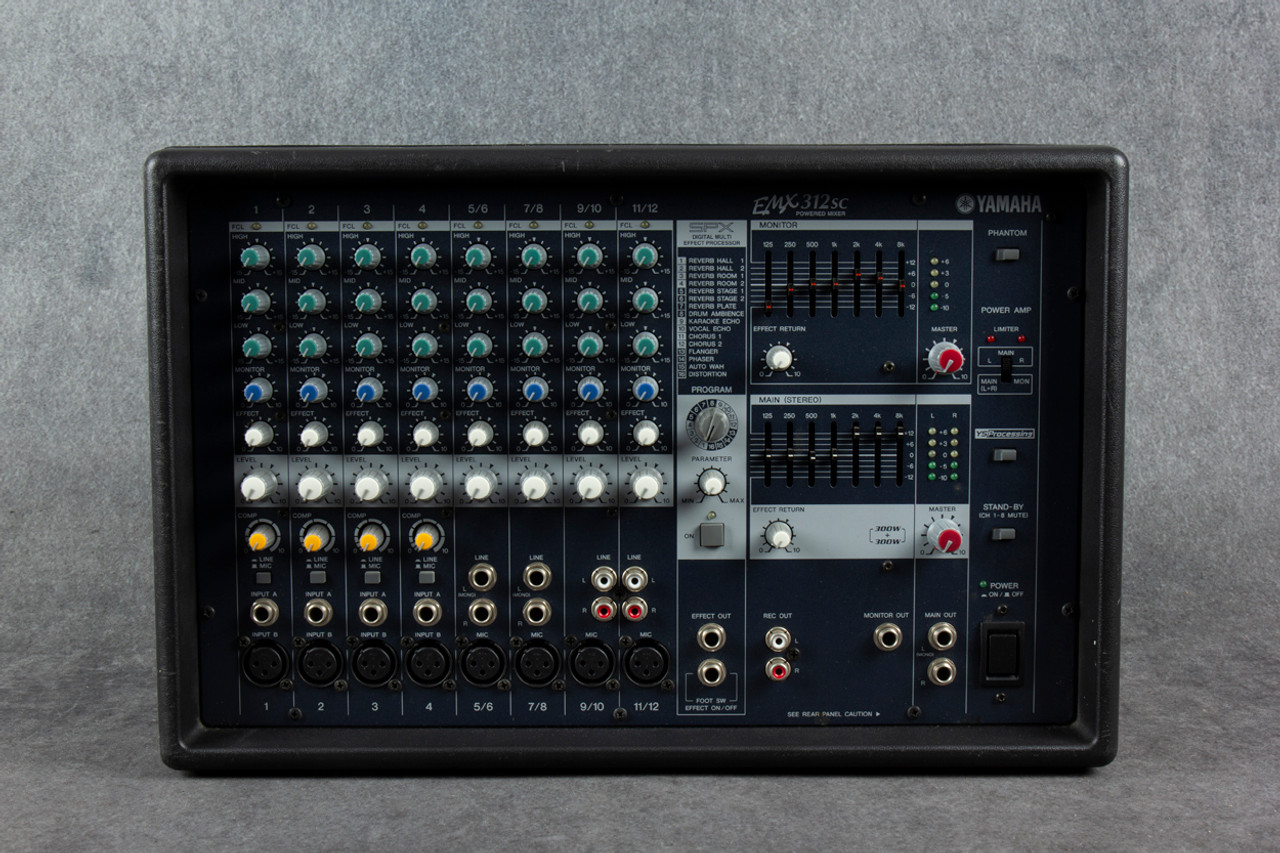 Yamaha EMX312SC Powered Mixer 2nd Hand Rich Tone Music