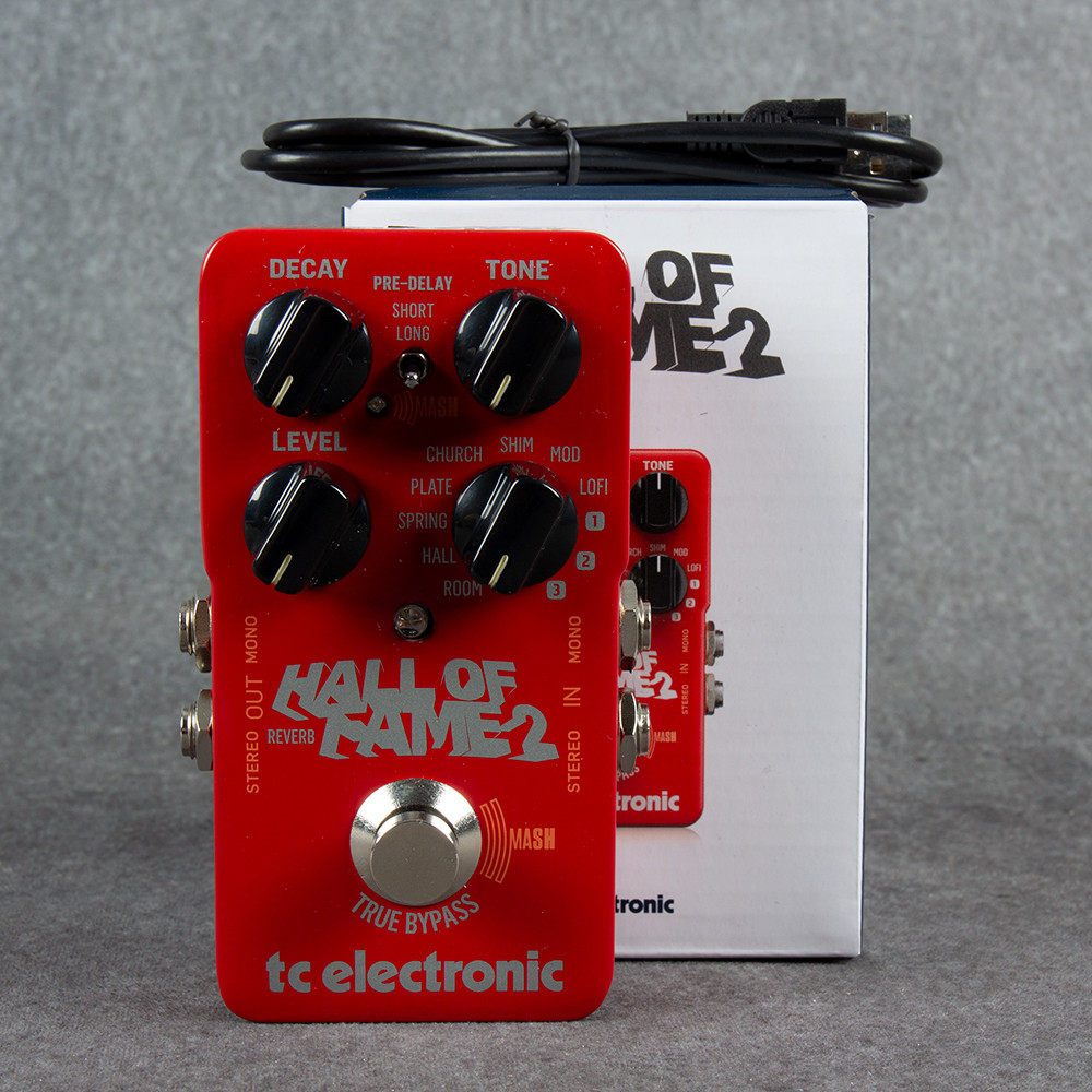TC Electronic Hall of Fame 2 Reverb Pedal 2nd Hand | Rich Tone Music