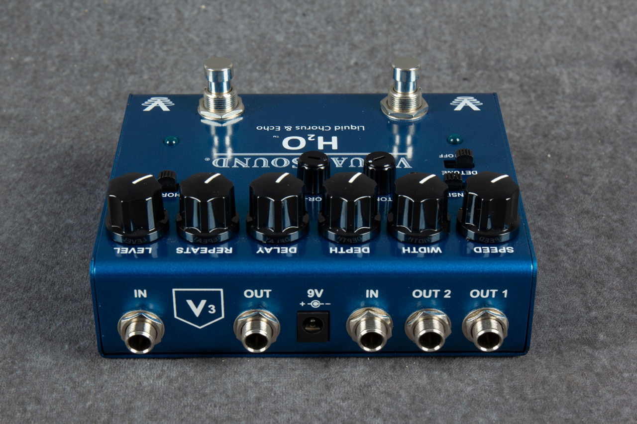 box各種 12XA0212 Visual Sound H2O Liquid Chorus & Echo V1 ディレイ