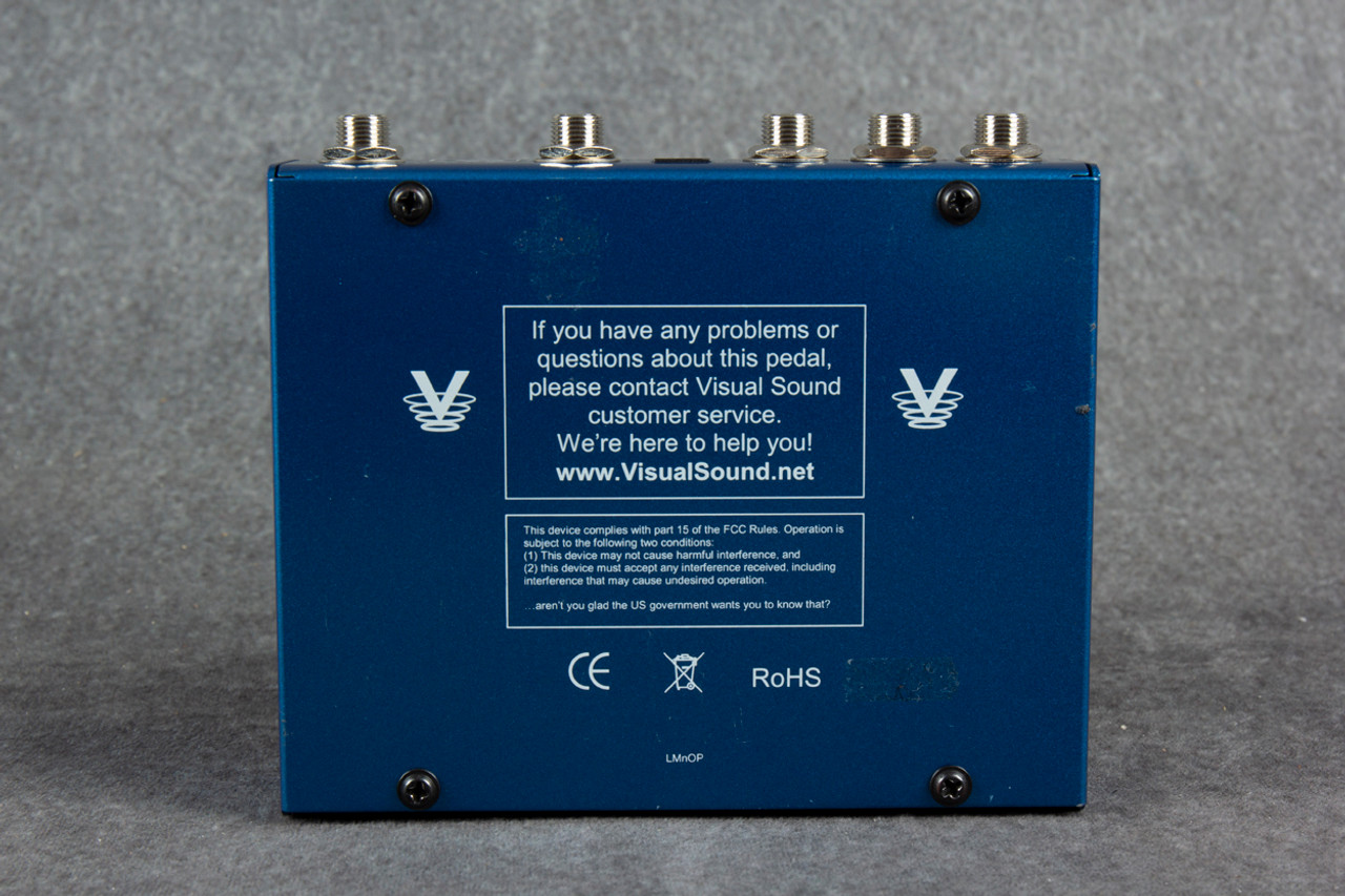 12XA0212 Visual Sound H2O Liquid Chorus & Echo V1 ディレイ