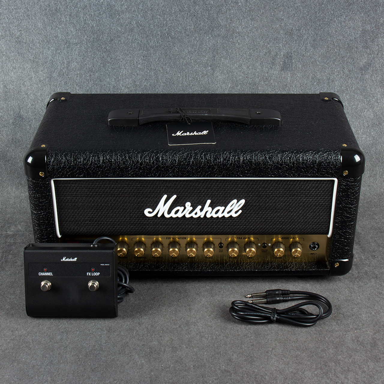 美品 Marshall DSL15C 出力管新品 フットスイッチ付き！ - アンプ