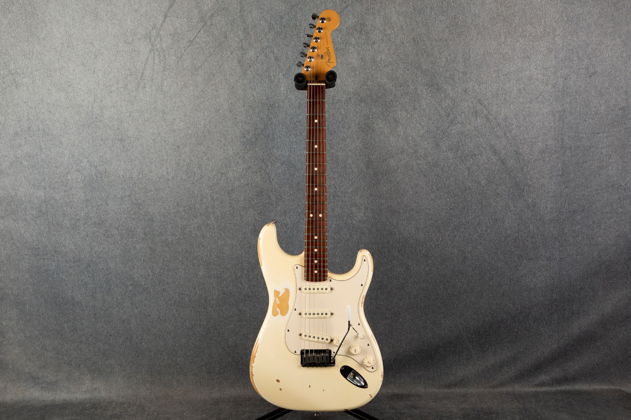 Fender American Standard Stratocaster Relic Olympic White 2nd Hand