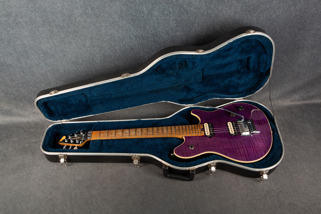 ギター Peavey Wolfgang USA Translucent Purple Peavey EVH Wolfgang Standard HT Transparent Purple 1997