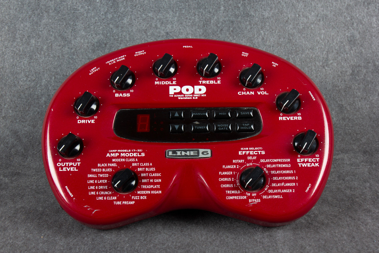 Line 6 Pod 2.0 Line 6 FB4 Footswitch PSU 2nd Hand | Rich Tone Music