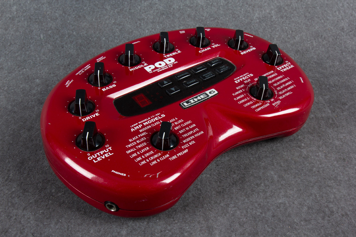 Line 6 Pod 2.0 Line 6 FB4 Footswitch PSU 2nd Hand | Rich Tone Music