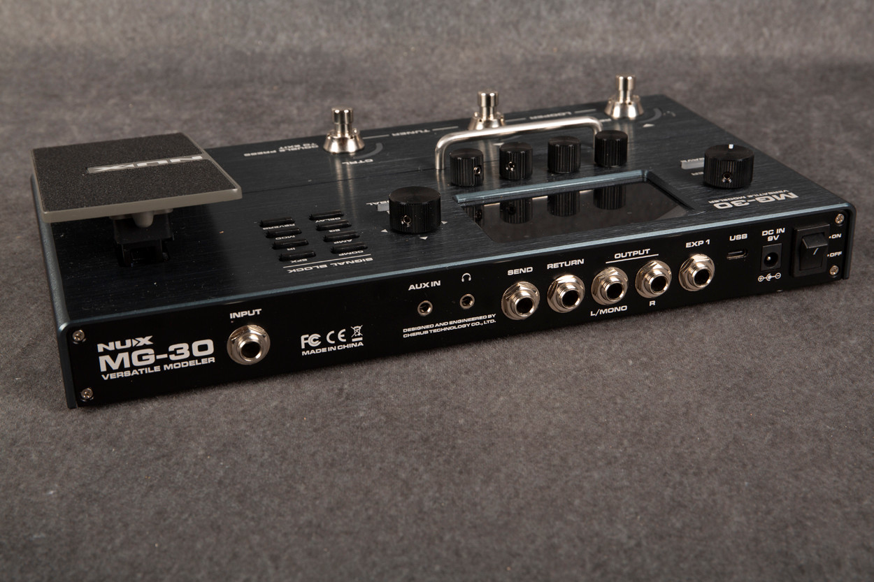 Nux MG-30 Multi Effect Modeler Pedal 2nd Hand | Rich Tone Music