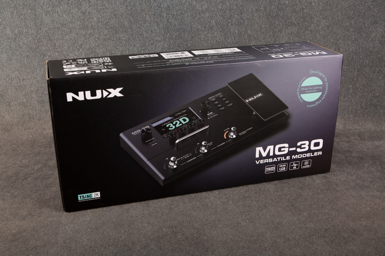 Nux MG-30 Multi Effect Modeler Pedal 2nd Hand | Rich Tone Music