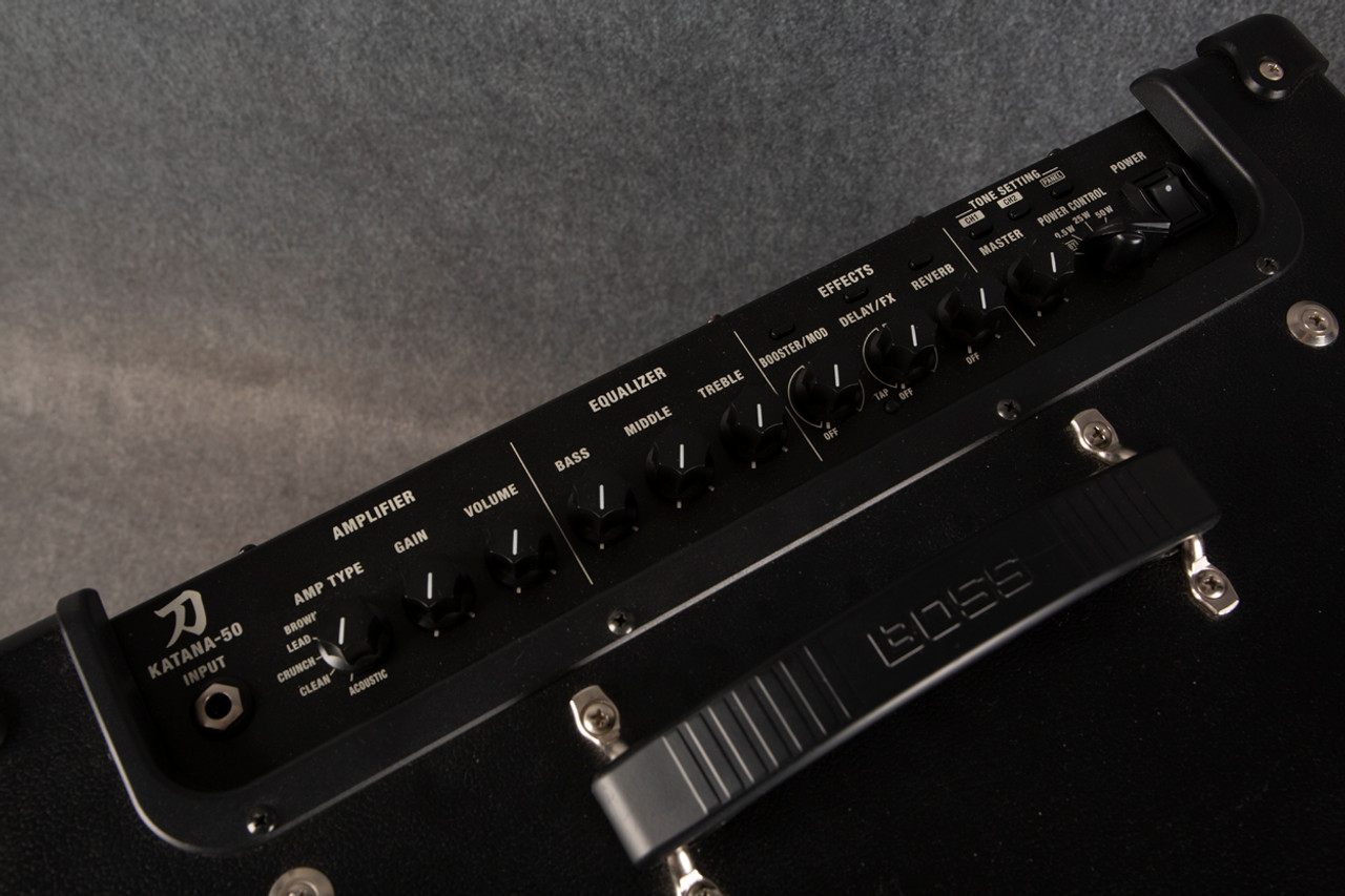 Boss Katana 50 MK1 Footswitch 2nd Hand Rich Tone Music