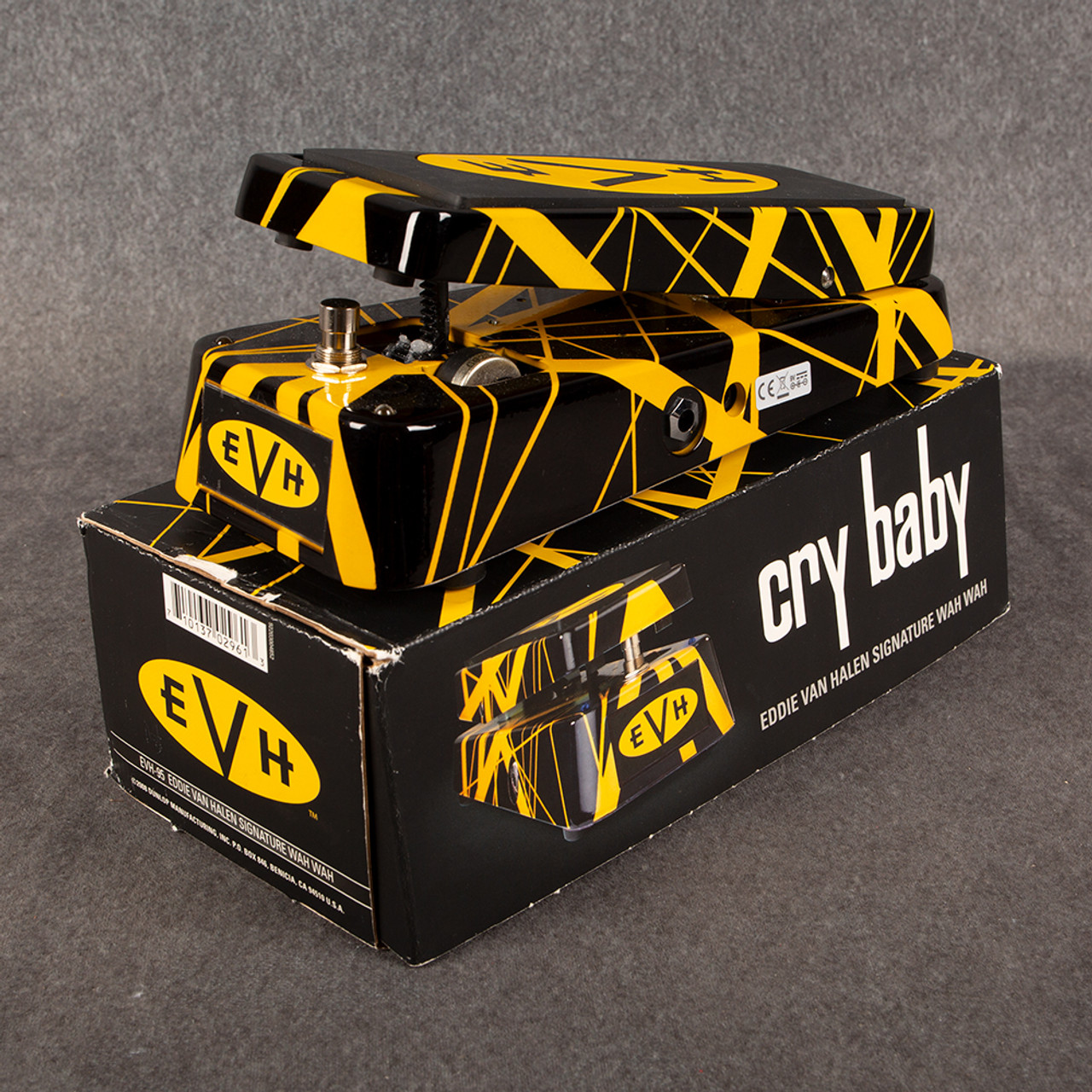ギター Jim Dunlop EVH-95 Signature Wah Wah EVH95: Eddie Van Halen Signature Wah - YouTube