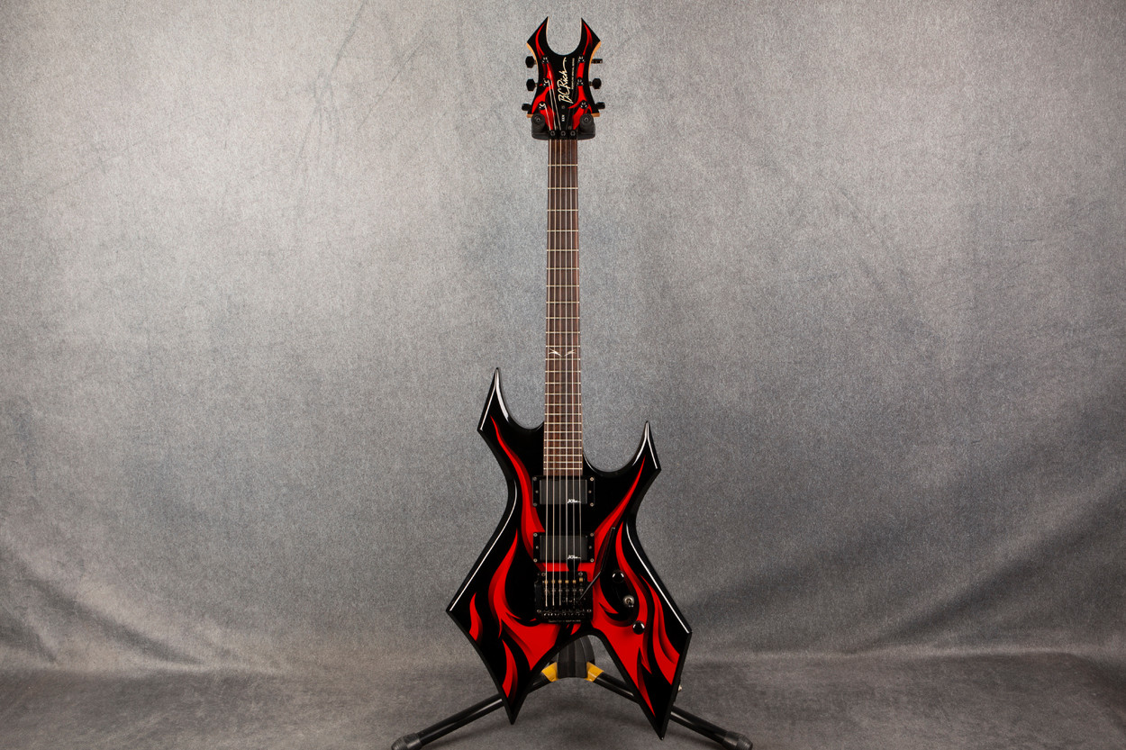 BC Rich KKW Kerry King Warlock Wartribe- Kahler Tremolo- Red
