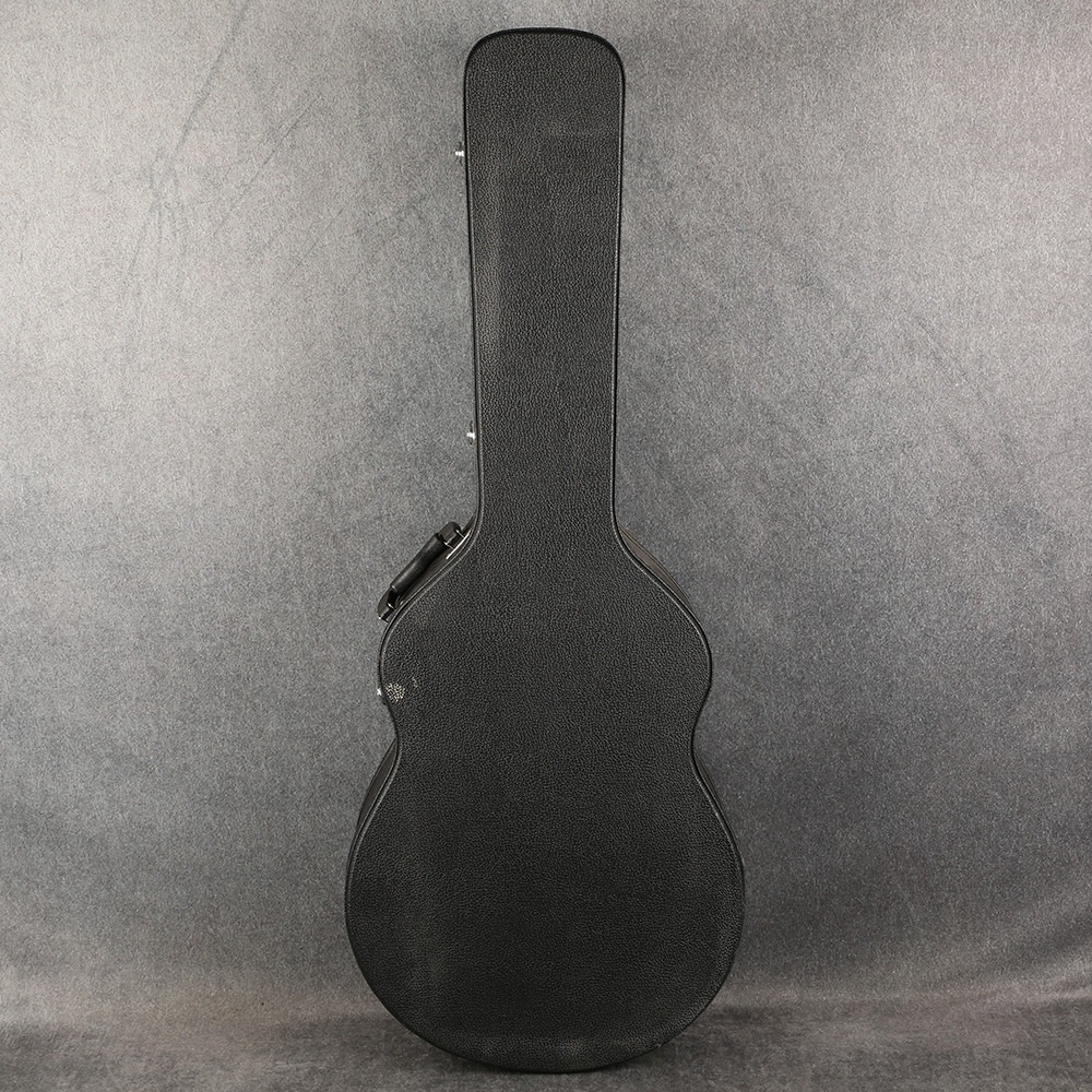 Custodia Rigida Per Chitarra Dreadnought Stagg GCA-W BK - Interno In Pelo, Tasca Accessori, Colore Nero