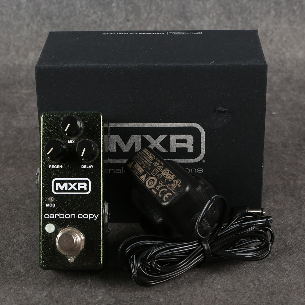 MXR CARBON COPY MINI MXR M299 Carbon Copy Mini Analog Delay | Reverb
