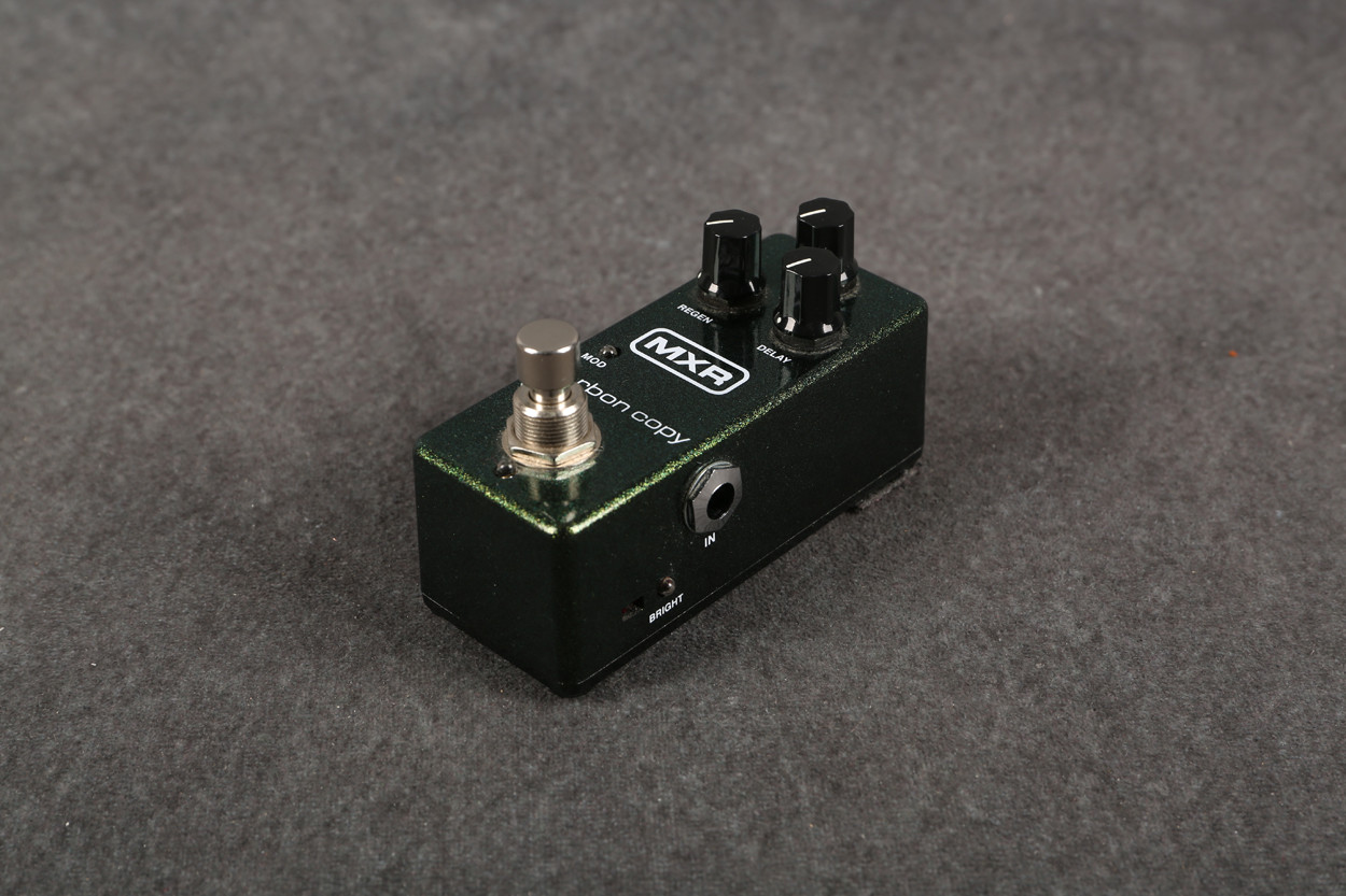 MXR Carbon Copy Mini Delay Pedal 2nd Hand | Rich Tone Music