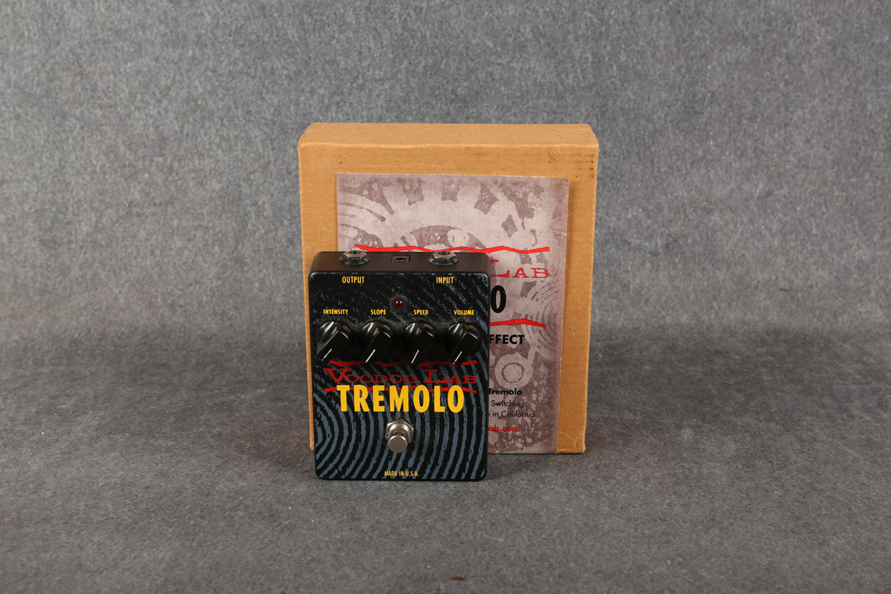 VOODOO LAB TREMOLO 4ノブ Dirtbox Layouts: Voodoo Lab Tremolo - 4