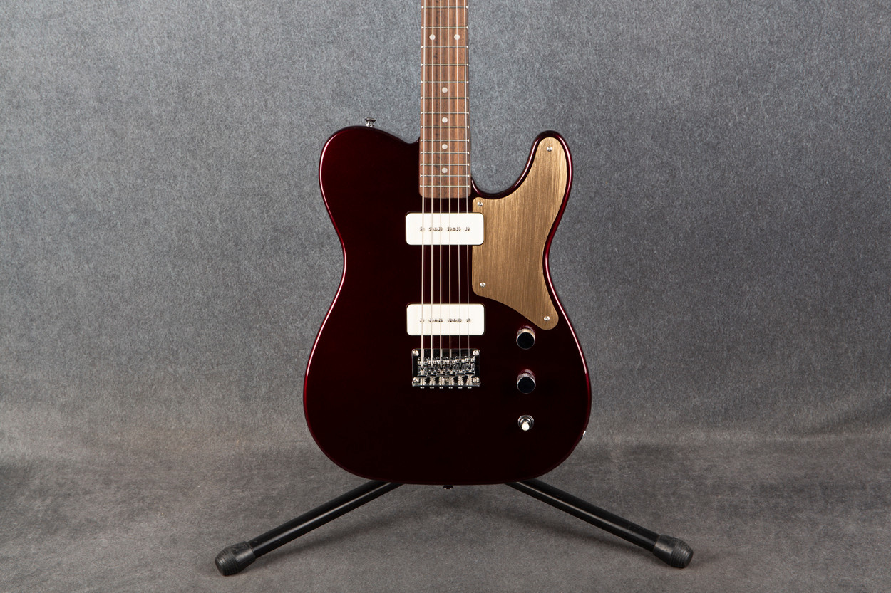 Squier FSR Paranormal Baritone Cabronita Telecaster Oxblood 2nd