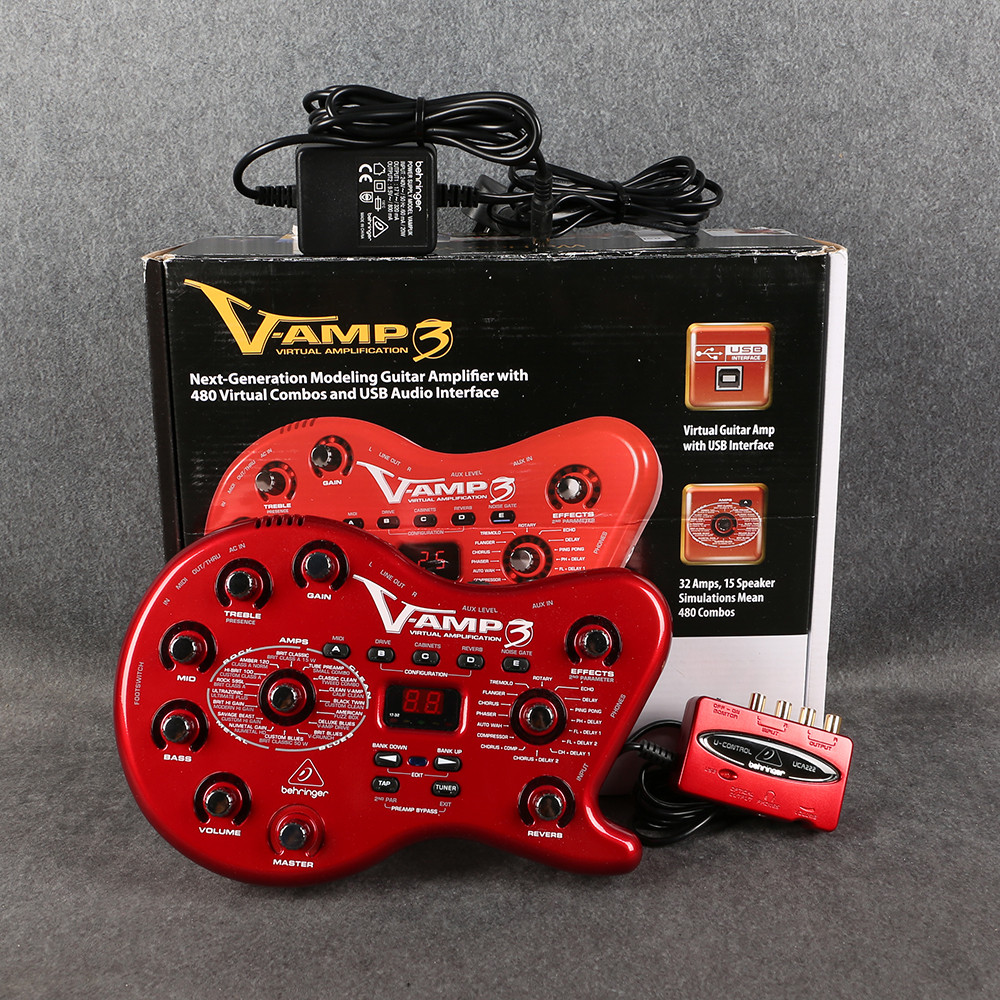 Behringer V-Amp 3 Multi Effect Unit 2nd Hand | Rich Tone Music