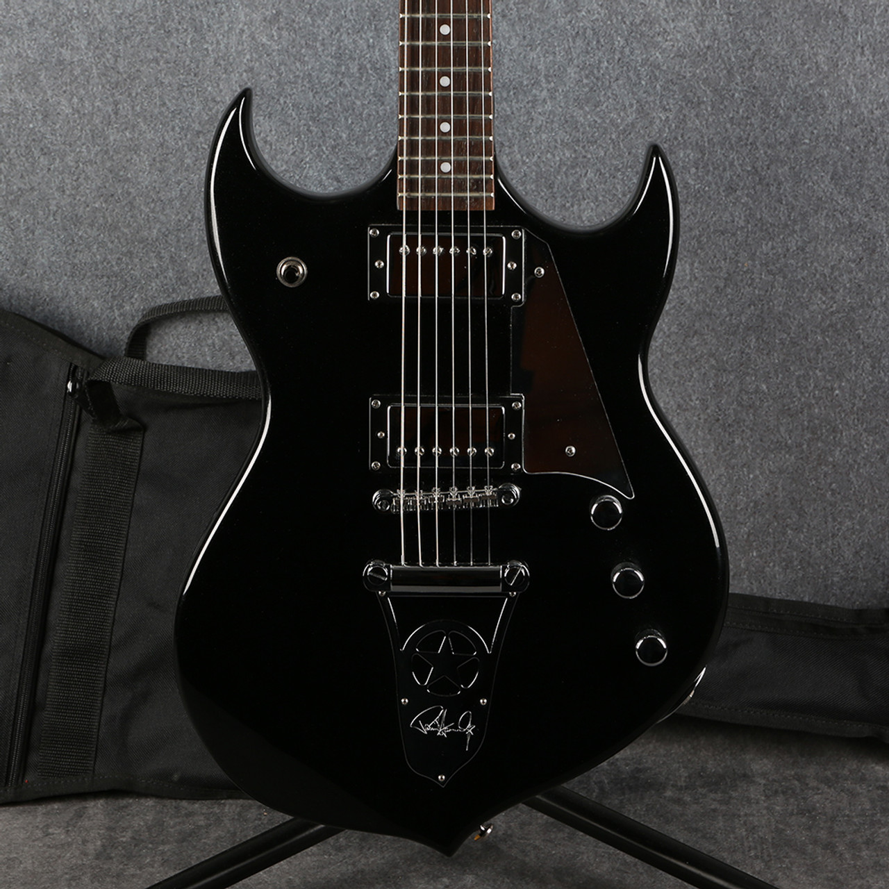 Silvertone PSSN1 Paul Stanley Sovereign Special - Black Metallic - 2nd Hand