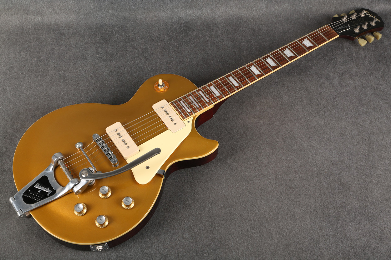 Epiphone Les Paul 56 Bigsby Goldtop 2nd Hand | Rich Tone Music
