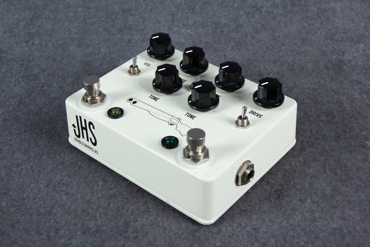 JHS Double Barrel V3 Overdrive Pedal 2nd Hand | Rich Tone Music