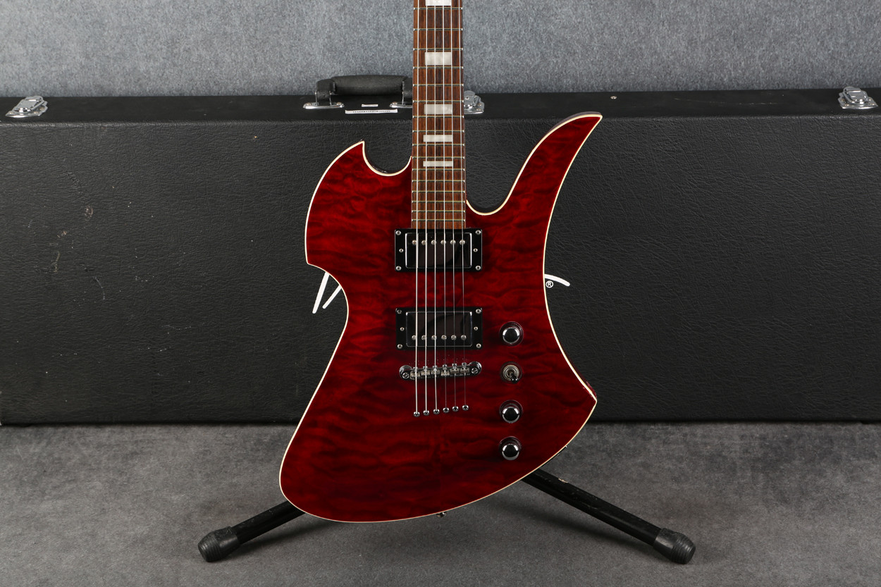 B.C. Rich Masterpiece モッキンバード レッド BC Rich Masterpiece Mockingbird Dragon Blood 2nd Hand | Rich Tone
