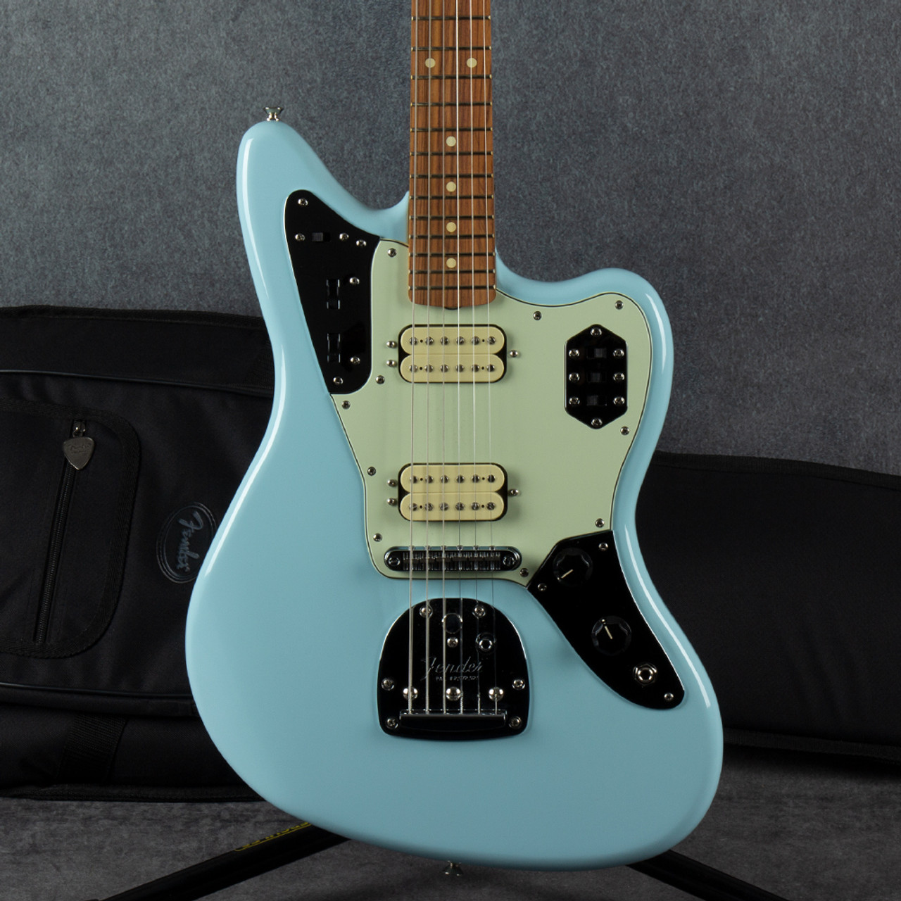 Fender Vintera '60s Jaguar Modified HH Sonic Blue Ex Demo