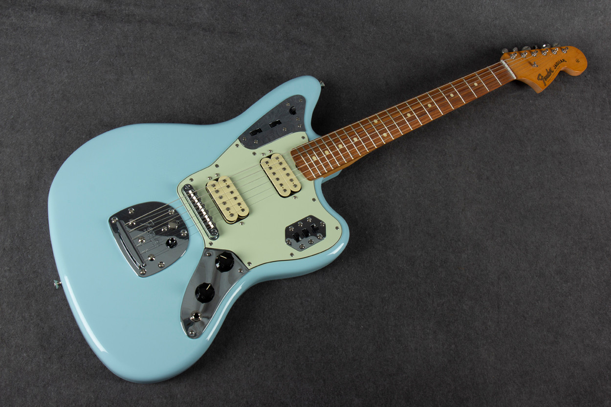 Fender Vintera '60s Jaguar Modified HH Sonic Blue Ex Demo | Rich