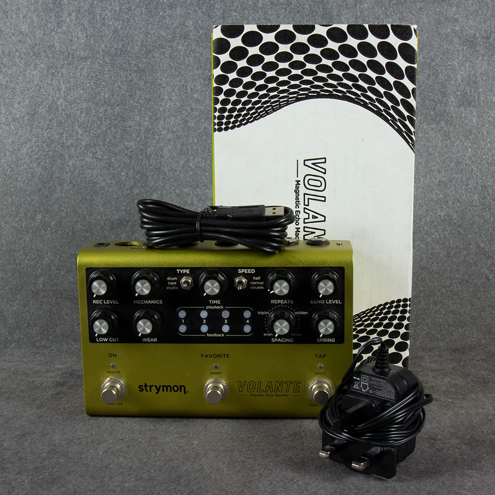 Strymon Magnetic Echo Machine Volante | - Pedal Guitar Delay