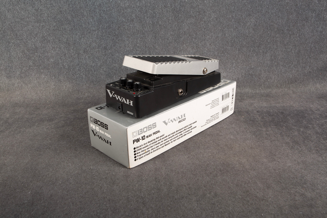 Boss PW10 Wah Pedal 2nd Hand Rich Tone Music