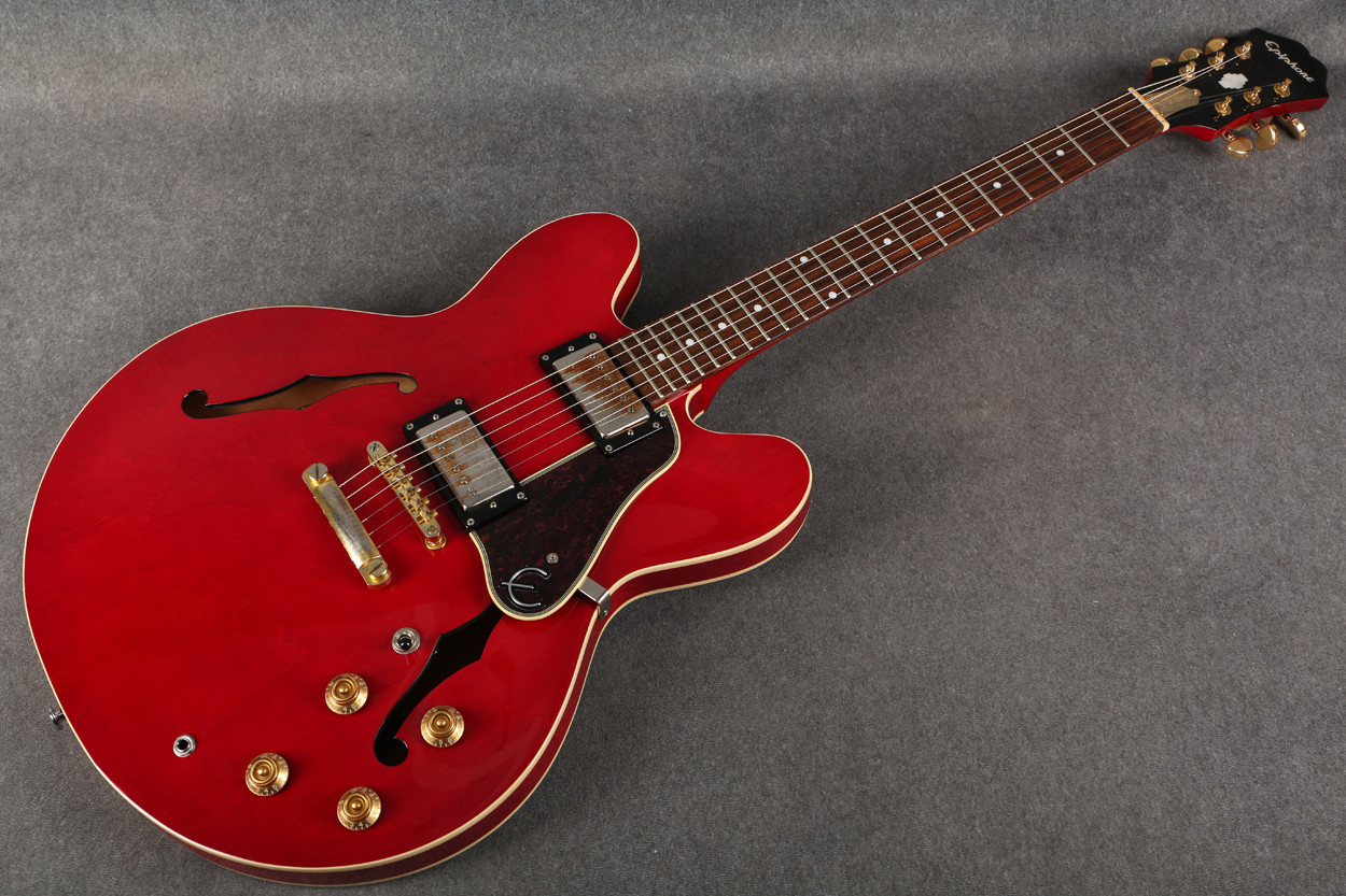 Epiphone Dot Cherry with Gold Hardware 2nd Hand | Rich Tone Music