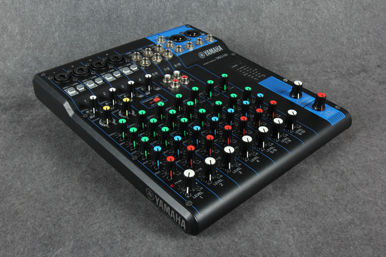 Yamaha MG10 10 Channel Mixer 2nd Hand Rich Tone Music