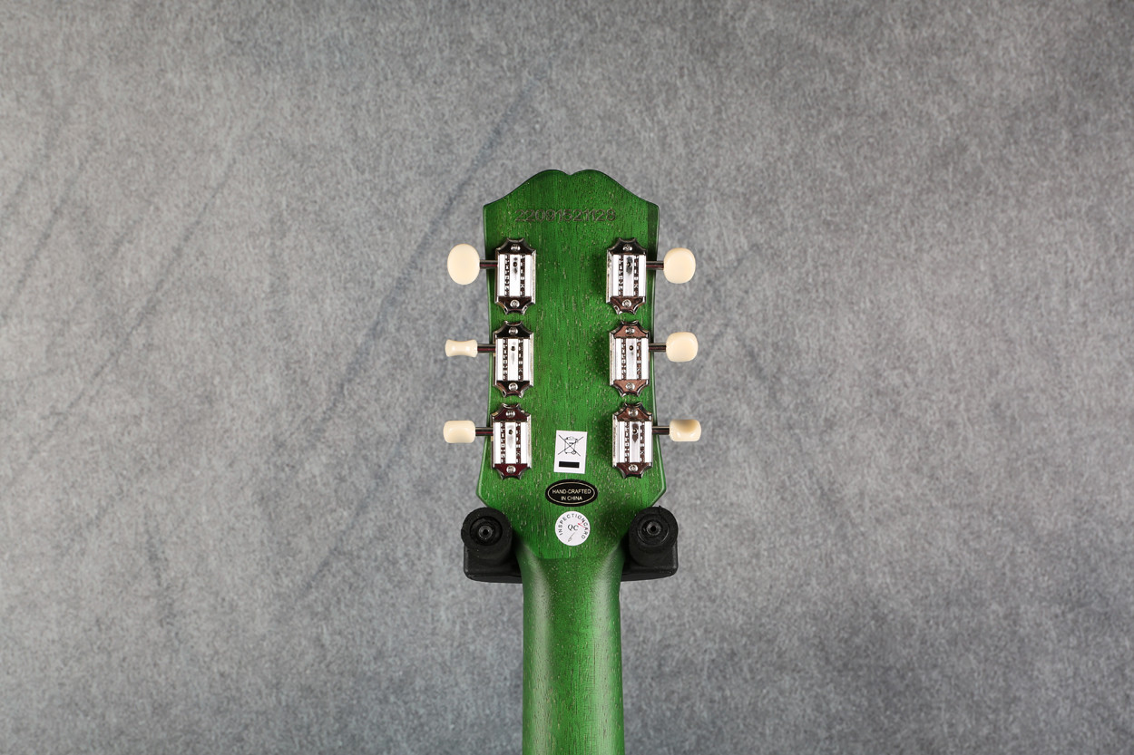 Epiphone SG Classic Worn P-90s Worn Inverness Green Ex Demo | Rich