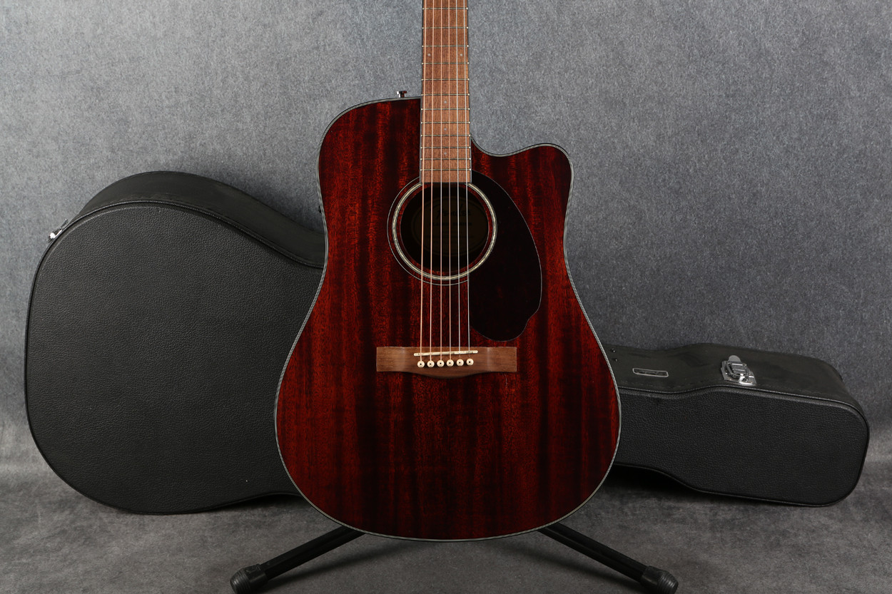 Fender CD-140SCE All Mahogany Electro Acoustic Natural 2nd Hand