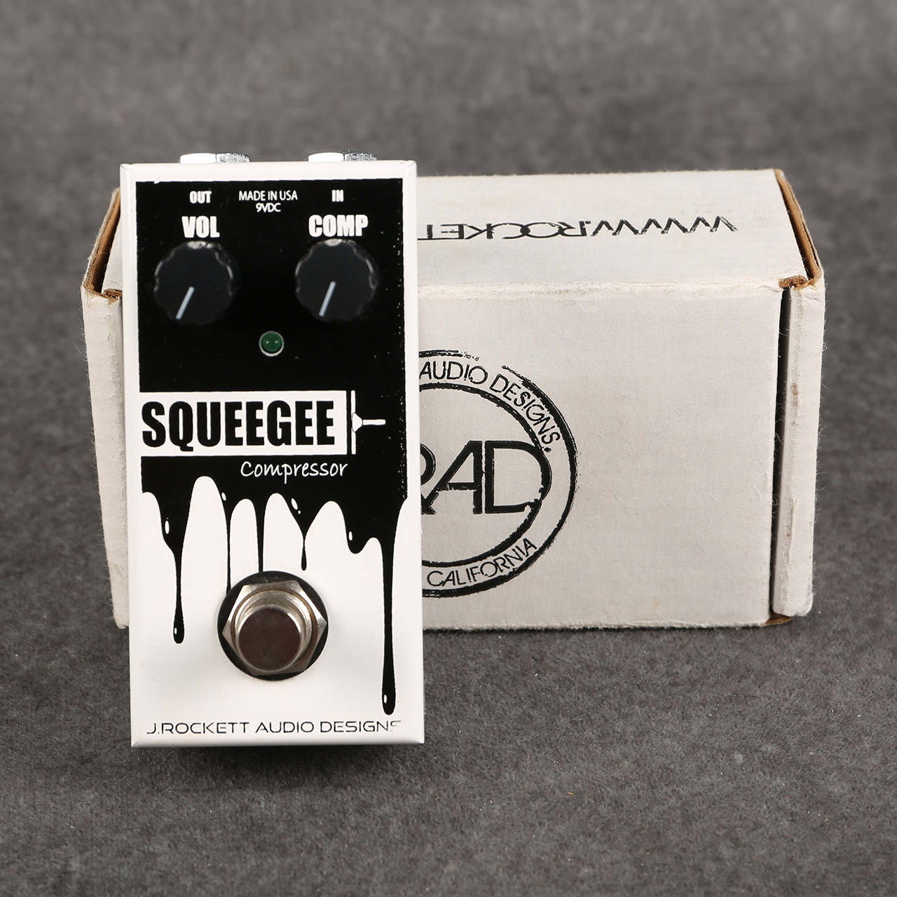 J Rockett Audio Designs Squeegee Compressor Pedal 2nd Hand | Rich