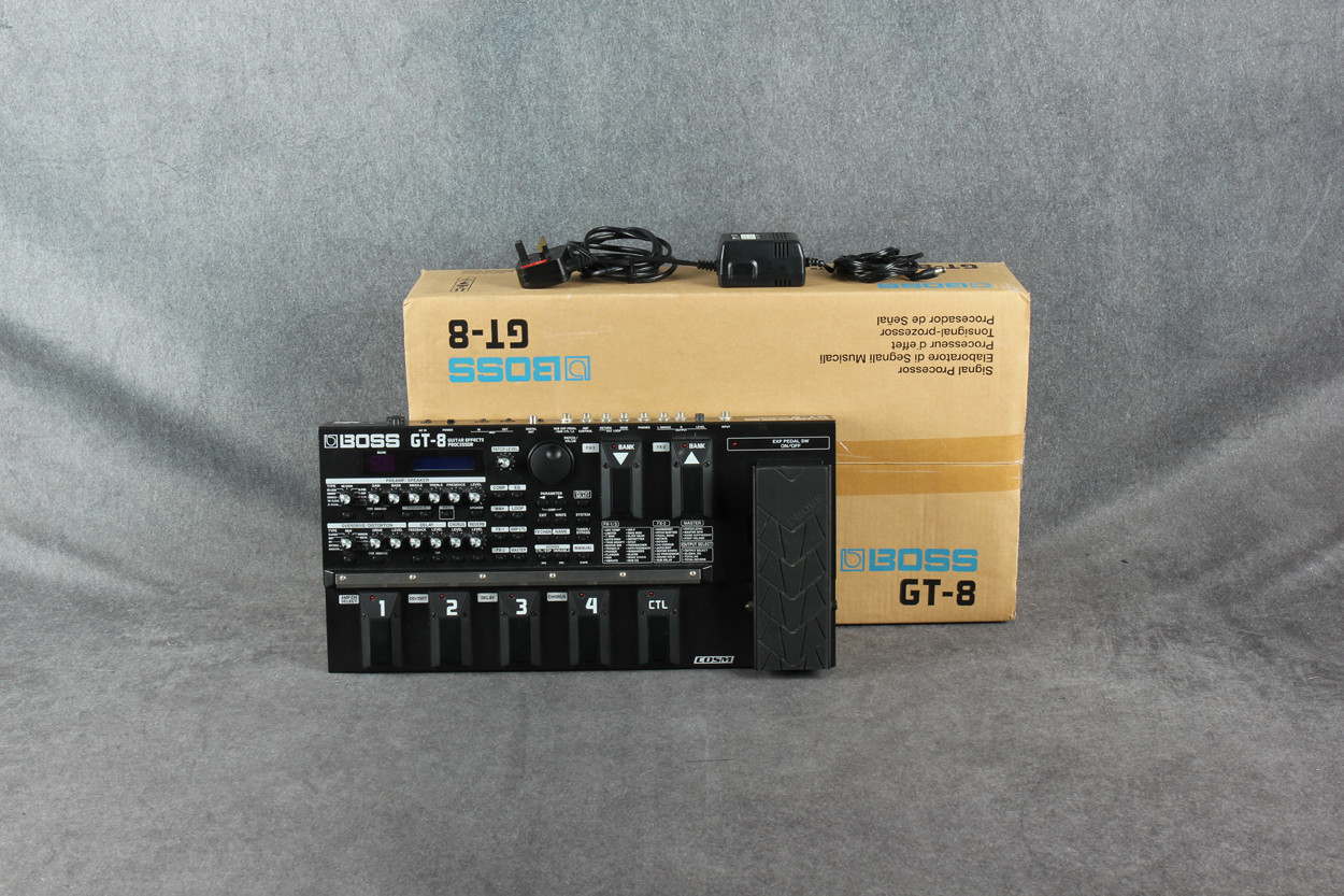 Boss GT-8 Guitar Effects Processor 2nd Hand | Rich Tone Music