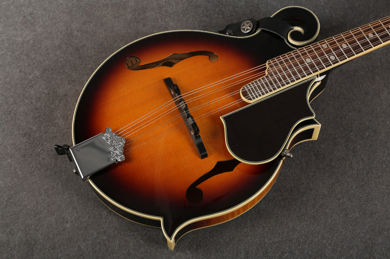 Epiphone MM-50 F-Style Mandolin Vintage Sunburst 2nd Hand | Rich