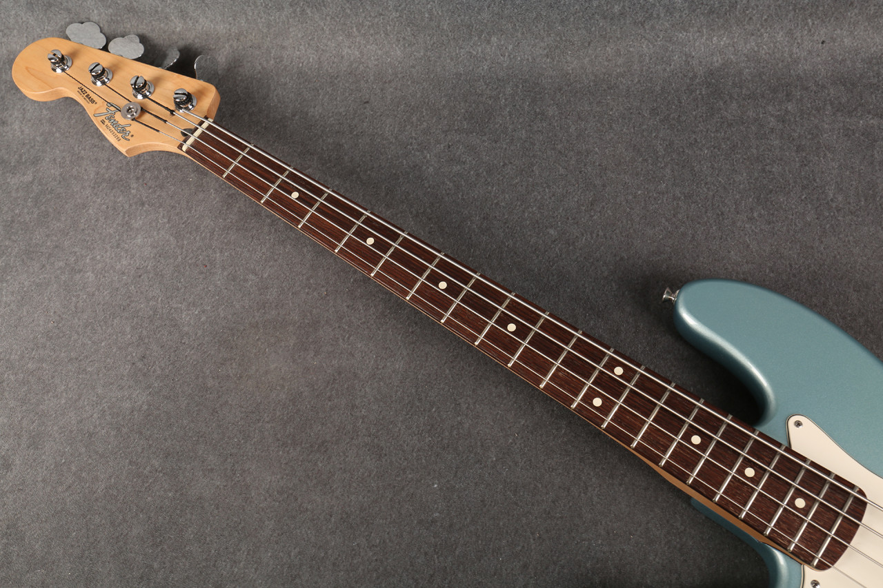 Fender Mexican Standard Jazz Bass Left Handed Blue Agave 2nd Hand