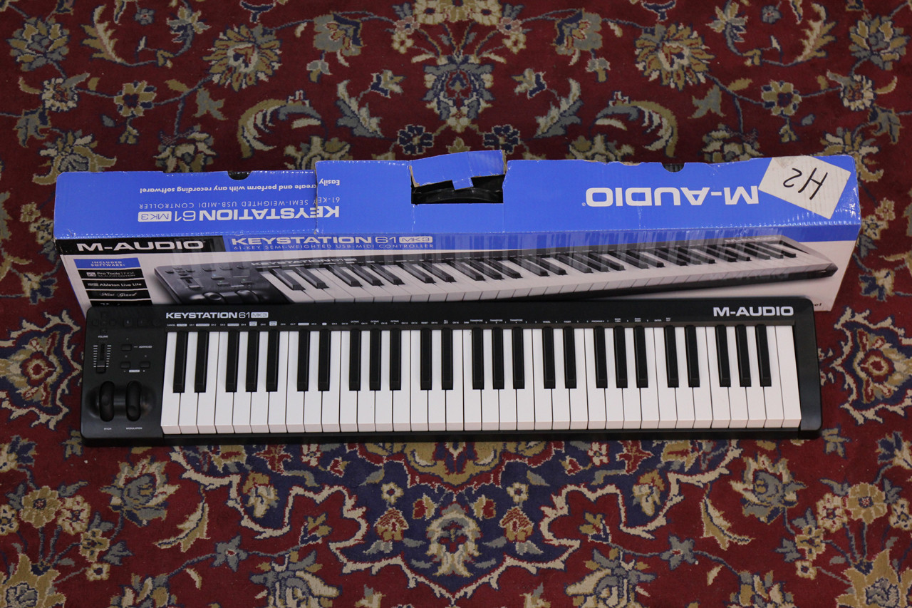 M-AUDIO Keystation 61 MK3 MIDIコントローラー Keystation 61 MK3 | M-Audio