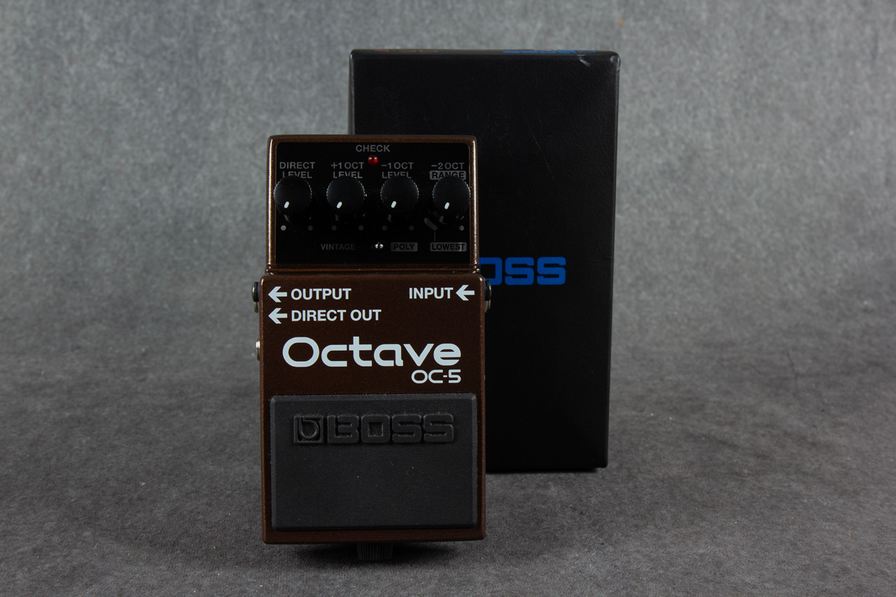 Boss OC-5 Octave Pedal 2nd Hand | Rich Tone Music